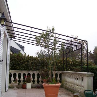 Pergola fer forgé pour végétaux