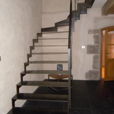 escalier métallique inzinzac lochrist