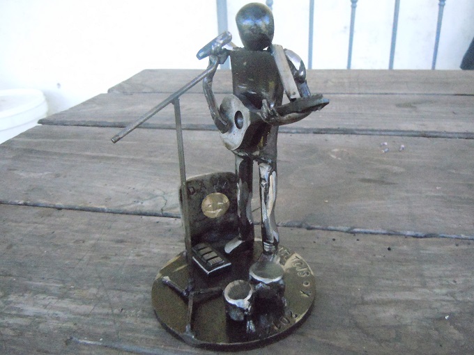 figurine fer forgé