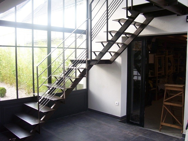 Escalier métallique Vannes