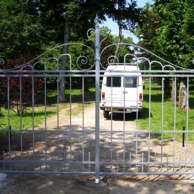 portail fer forgé sur mesure à Vannes Morbihan